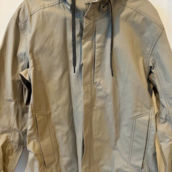 Arc'teryx Waylay Canvas Jacket Mens Large Grey/Beige Full-Zip Hooded - Picture 6 of 9